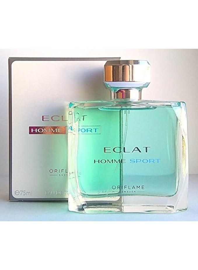 أوريفليم عطر ايكلات هوم سبورت للرجال من اوريفليم 75 مل اودىen  75 ml تواليت - Image 1