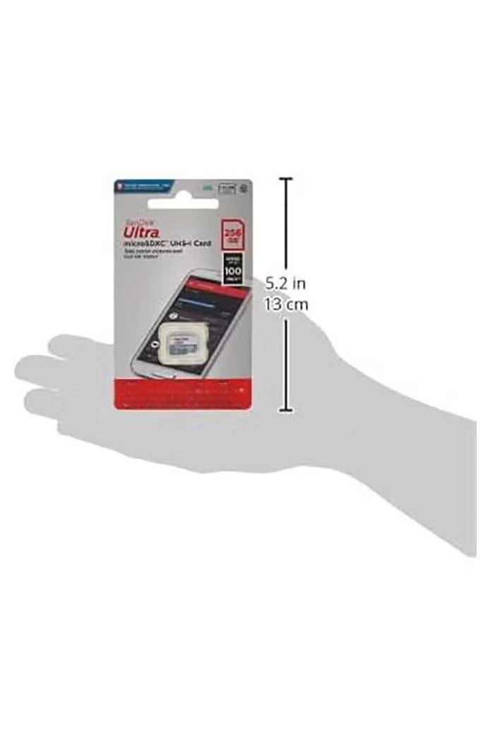 256GB Ultra Microsdxc UHS 1, Read Speed- 100Mb/S,Class 10 rating, -Sdsqunr-256G-Gn3Mn 256 GB - Image 2