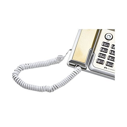 Pasow Telephone Handset Coil Cord Phone Reciever RJ9 Coiled Cable,Coiled Length 0.8 to 6 feet Uncoiled(White) - Image 4