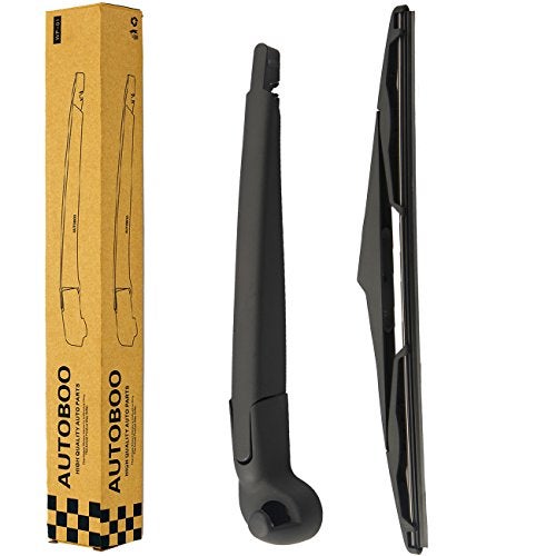 AUTOBOO Rear Wiper Arm Blade Replacement for Jeep Wrangler JK 2007-2017 -OEM Factory Accessories - Image 1