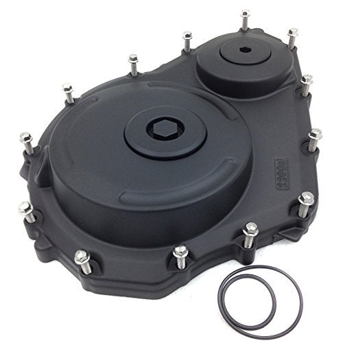 HK MOTO HONGK- Black Oem Replacement Engine Clutch Cover Compatible with Gsxr 600 750 2006-2009 [B01C0SXY0W] - Image 3