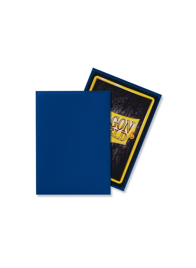 Matte Blue Standard Size 100 Ct Card Sleeves Individual Pack - pzsku/ZDC95A6AB40F0D669CB92Z/45/_/1724128579/0f282f0b-b8ee-4678-b0f9-44b85dbd0e46