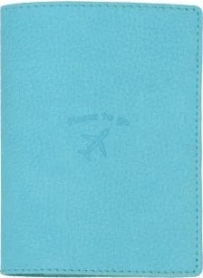 سميرنا Mira Passport Cover Passport Holder Blue