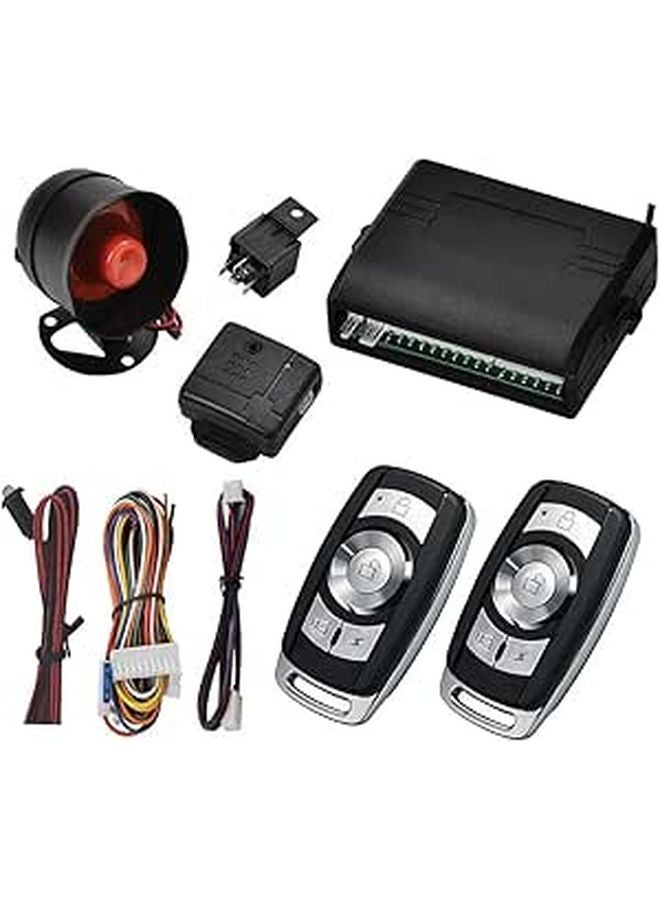 Car Anti Theft Alarm System with Vibration Sensor Door Opening Alert 2 Modes - Image 1