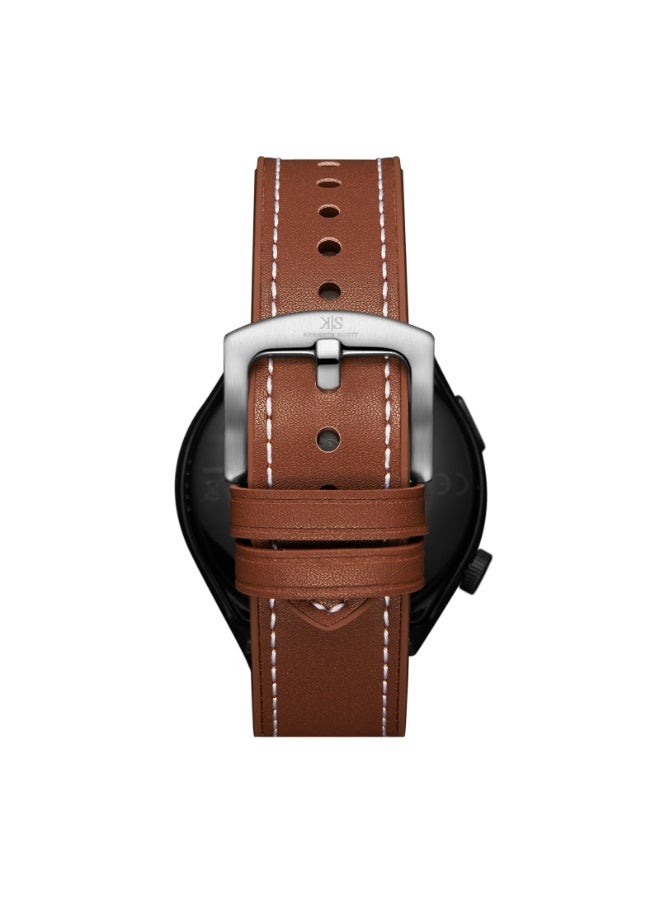 كينيث سكوت ساعة ذكية للجنسين بقرص متعدد الألوان وحزام قابل للتبديل - Image 4