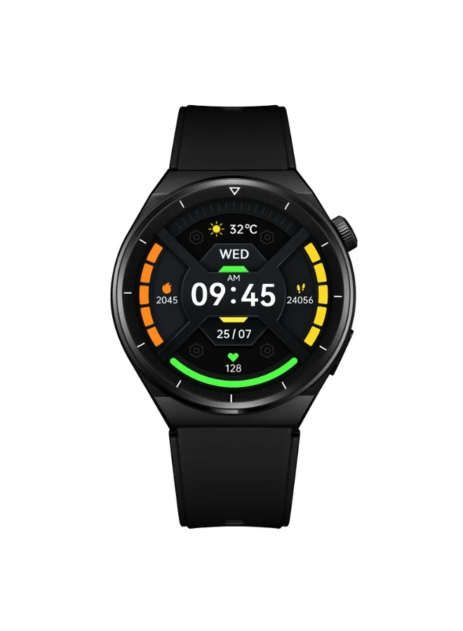 KENNETH SCOTT Leather & Silicone Smart Watch KG10X-XSBBD - 46.2 mm