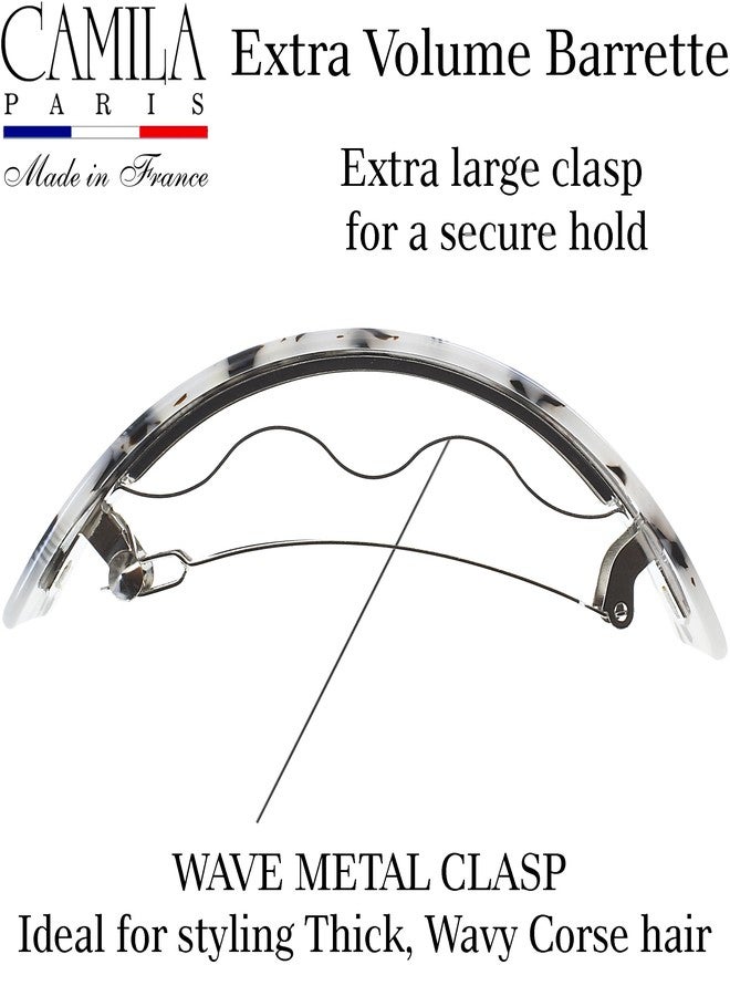 Camila Paris CP3574 French Hair Barrette Clip for Girls for Thick Curly Wavy Long Hair, Strong Hold Grip Hair Clips for Women, Automatic, No Slip Styling Girls Hair Accessories, Handmade in France - Image 2