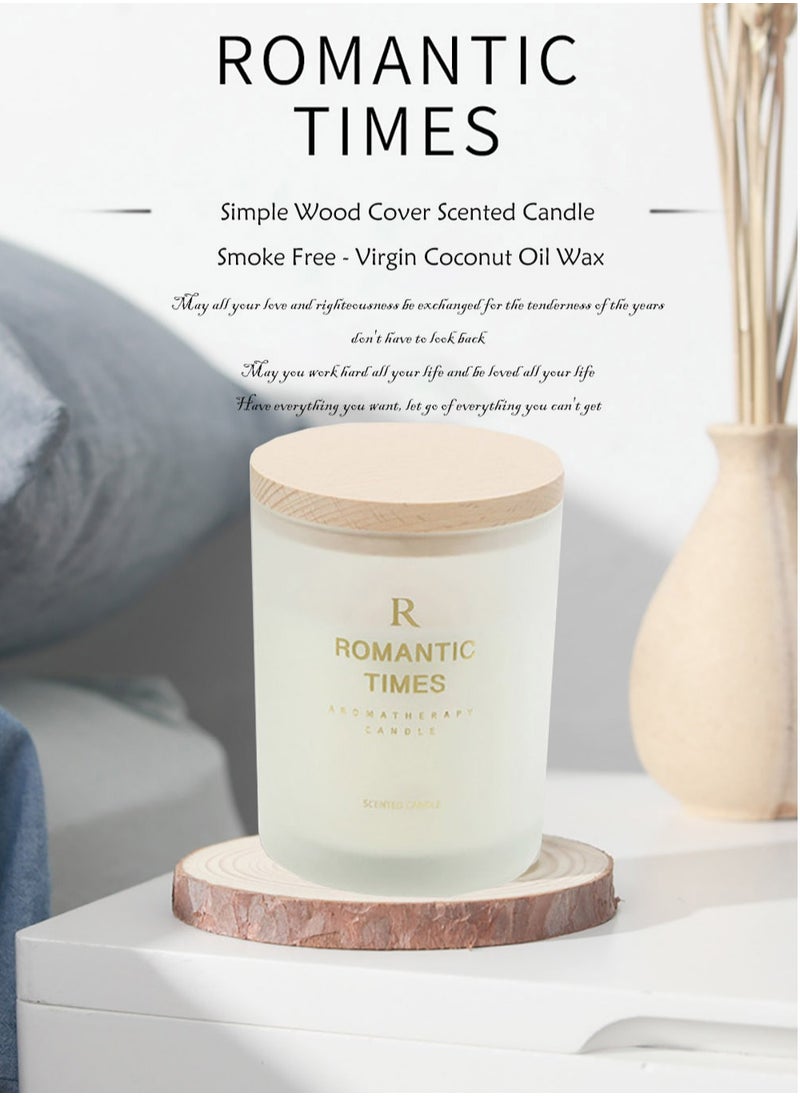 ROMANTIC TIMES - Essential Oil Scented Candle Household Soy Wax Scented Mosquito Repellent Gift Scented Candle - Image 1
