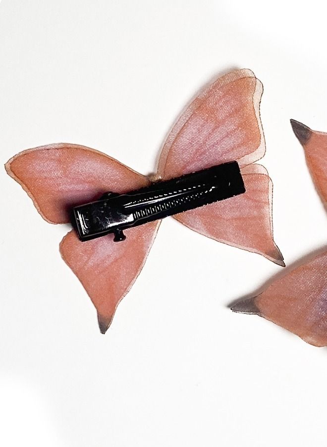 Elite Dose Butterfly Design Cute Hair Clips 2 Pieces - Image 3