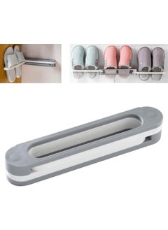Mishrit Mishrit Mini Portable Chappale Shoe Stand Rack For Home Wall And Door Mounted Plastic Shoe Rack  - Image 1