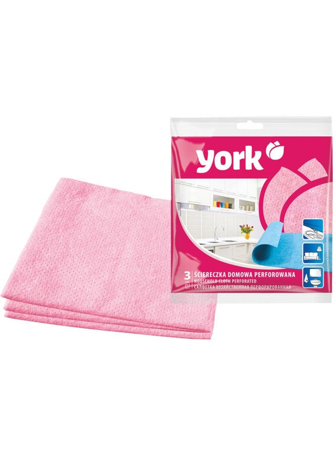 YORK Household Cloth Perforated
3Pc  - Image 1