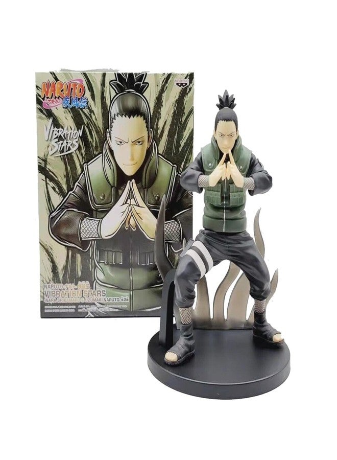Banpresto Naruto Shippuden Vibration Stars Shikamaru NARA FIG, Green - Image 3