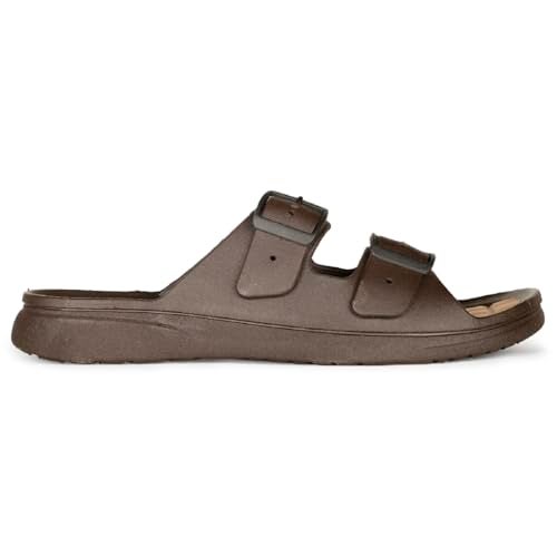 Bata Marson Mule Men's Brown Sandals - 9 UK (8724122) - Image 2
