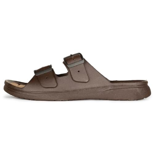 Bata Marson Mule Men's Brown Sandals - 9 UK (8724122) - Image 4