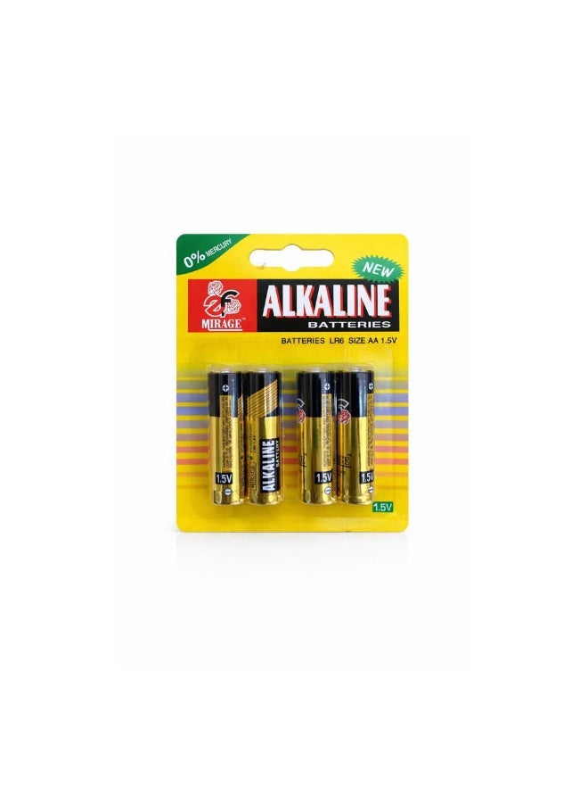 Alkaline Battery AA 1.5V - 4pcs