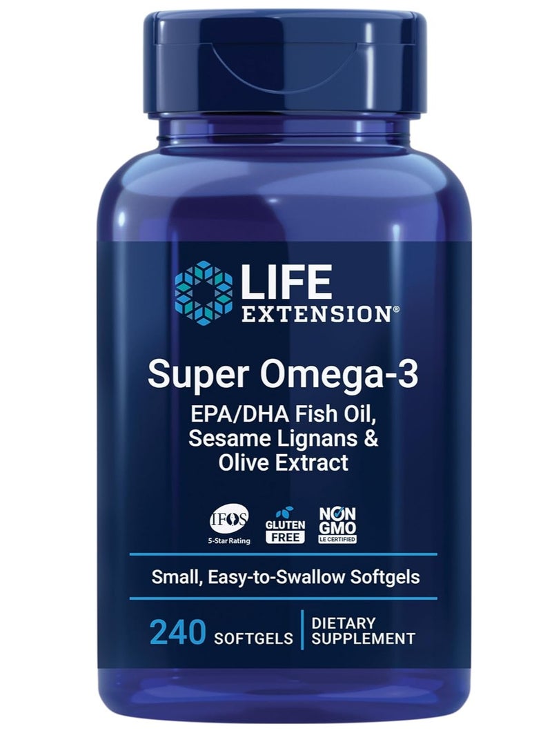 لايف إكستنشن سوبر أوميغا -3,240 كبسولة هلامية - Image 1