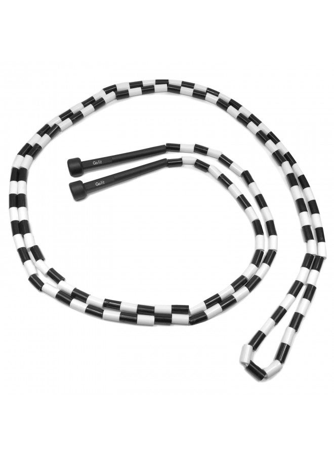 GoFit Adjustable, Segmented, Beaded Jump Rope- GoFit Jumping Rope for Adults and Children - Image 1