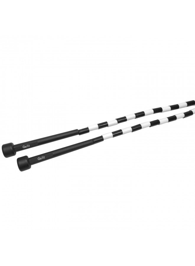 GoFit Adjustable, Segmented, Beaded Jump Rope- GoFit Jumping Rope for Adults and Children - Image 2