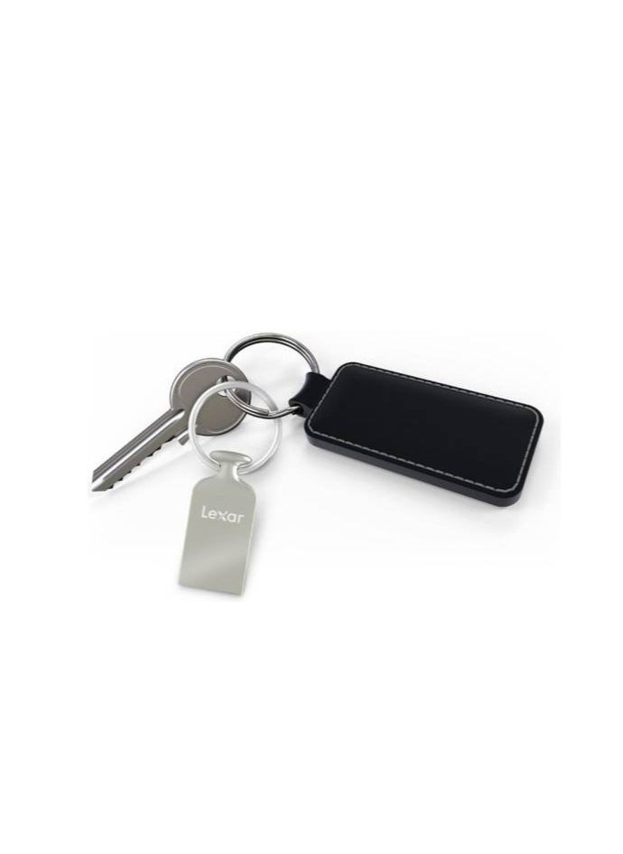 ليكسار محرك أقراص فلاش ليكسار جمب درايف 64 جيجابايت M22 USB2.0 ذهبي فاتح (LJDM022064G-BNJNG)  - Image 4
