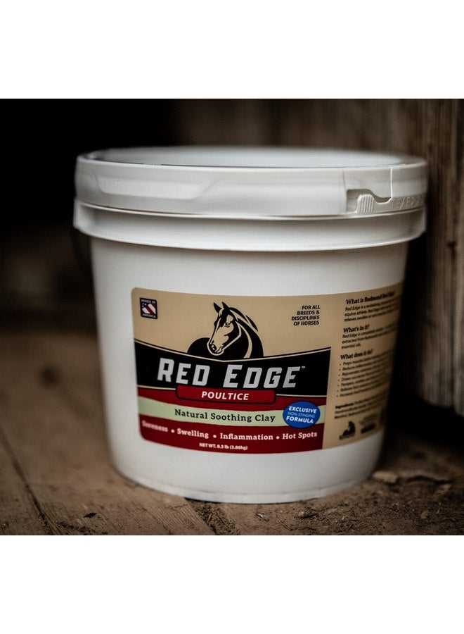 Redmond Red Edge Equine Poultice, Natural Soothing Clay for All Horse Breeds, 8.5lb Bucket - Image 4