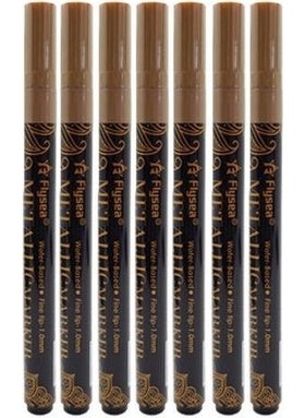 Profisher Sealing Wax Contour Touch Up Paint Pen Metallic 12 Color Options Brown  - Image 5