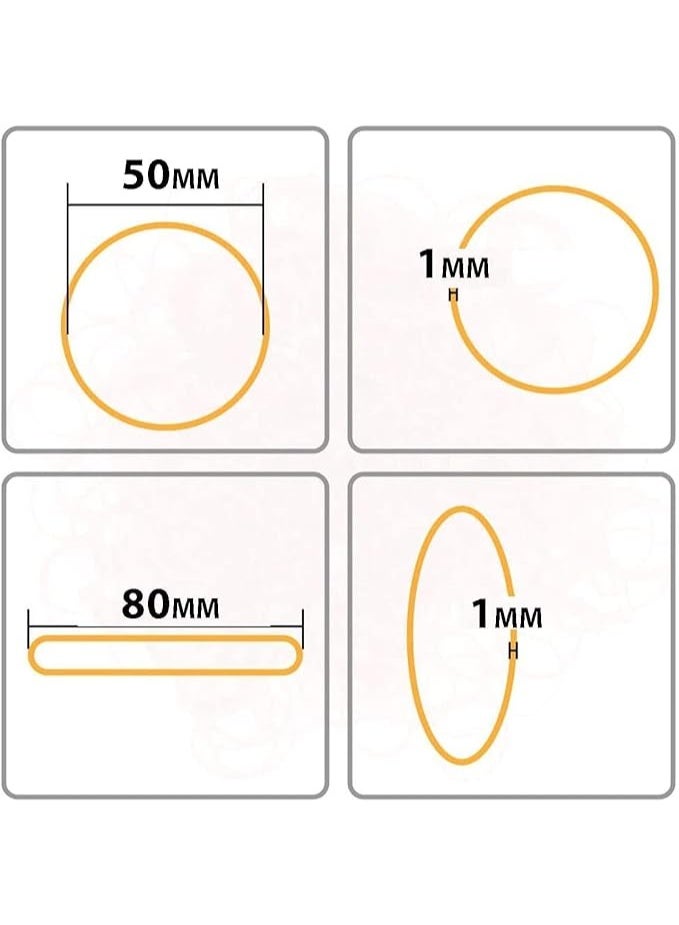 2 أكياس نقود مرنة - مع أشرطة مطاطية 200 قطعة - Image 4