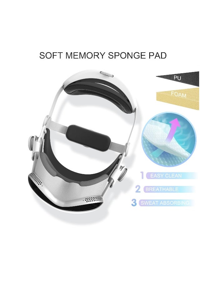 Generic Head Strap Compatible with Apple Vision Pro, Adjustable and Comfortable Strap Headband for Vision Pro, Replacement Head Strap Compatible, Replacement Head Strap for Vision Pro Accessories.  - Image 5