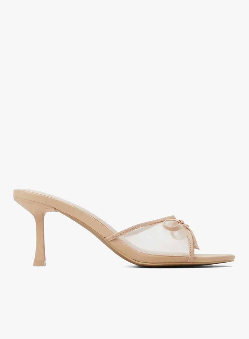 Bettiie Mid heel mule sandals
