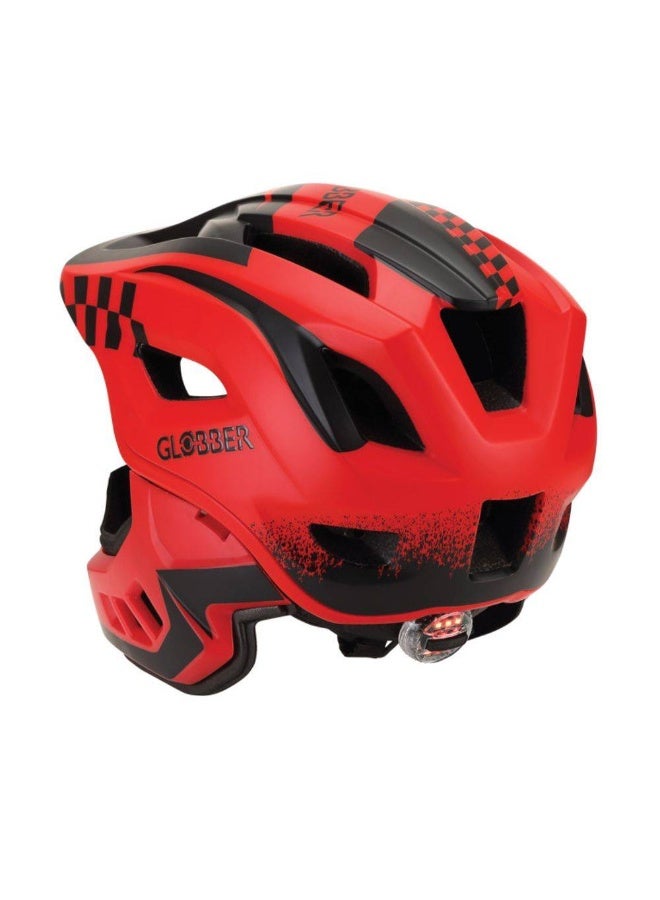 GLOBBER خوذة سباق غلوبير (S، 48-53 سم، أحمر) - Image 2