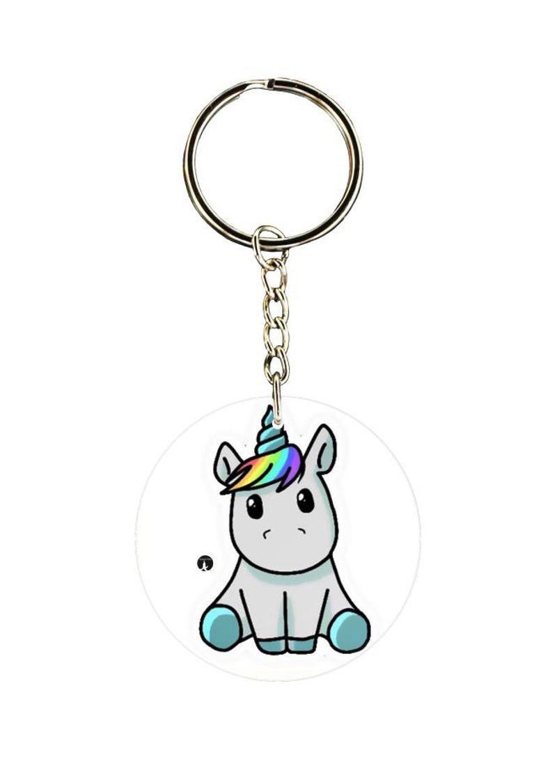 RKN Cartoon Animal Printed Keychain