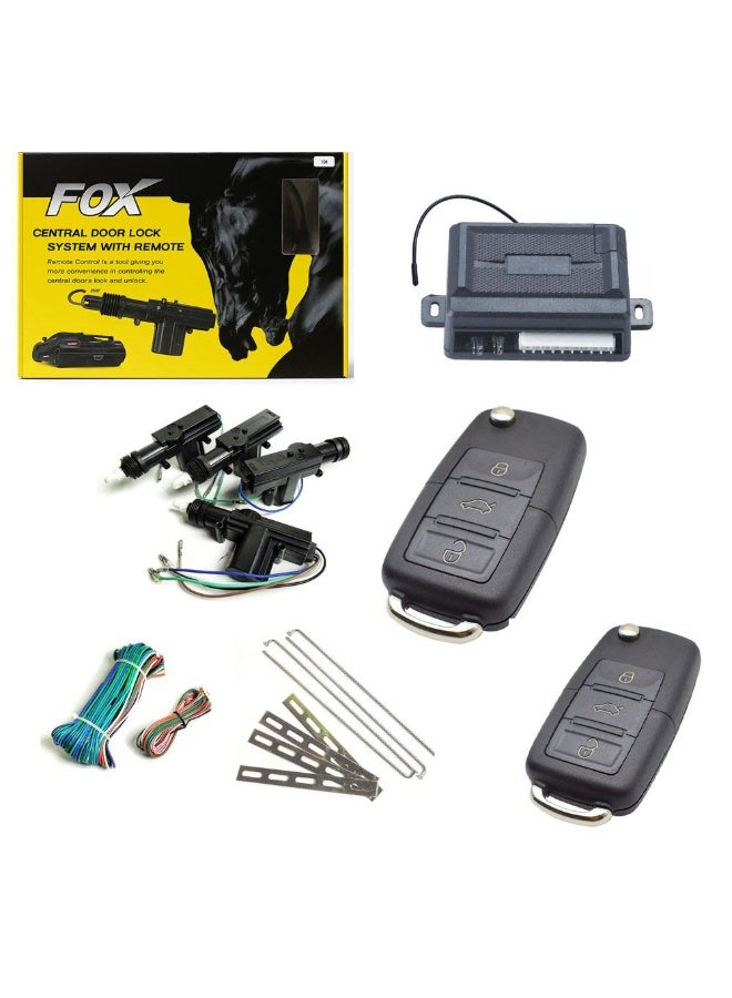 Fox Central Lock Focus offers complete protection for your car with a smart and fast locking system  -Y16W (TY) - Image 1