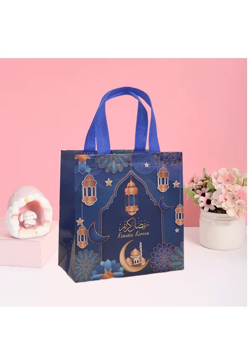 9 Pieces New Ramadan Non-woven Fabric Gift Bags Party Supplies Candy Cookie Snack Bags - Image 3