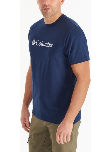 Columbia CS0287 Csc M Basic Big Logo Brushed Men's T-Shirt 9110141  - Image 4