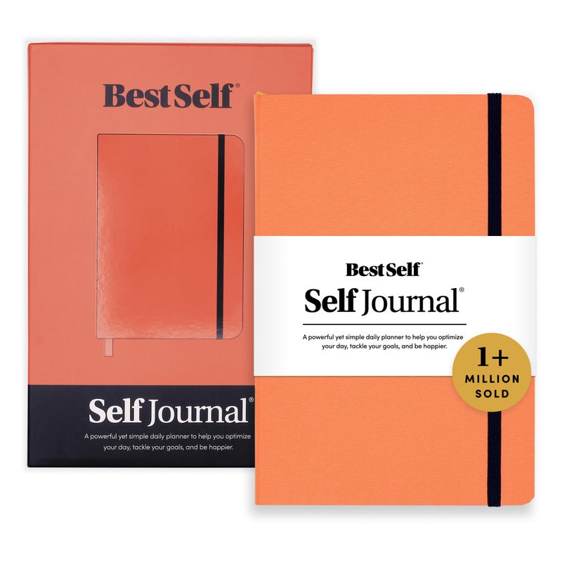 BestSelf Co. أفضل ذات 13 أسبوعًا من دفتر الملاحظات الذاتي ومخطط الأهداف - دفتر يوميات غير مؤرخ مناسب لاضطراب فرط الحركة ونقص الانتباه للرجال والنساء | الإنتاجية، الامتنان، التأمل وتتبع العادات | منظم الحياة 2025 مع تلميحات، كورال - Image 1