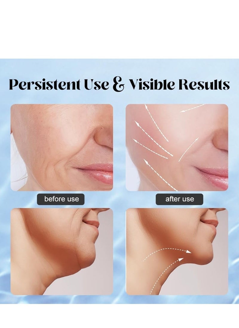 JAJEEK Rechargeable Face & Neck Massager with 3 Color Modes – Sculpting Vibration for Double Chin, Anti-Aging, and Skin Firming | Portable & Relaxing - Image 4