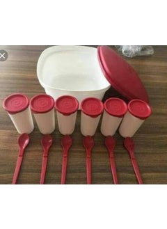 Tupperware Yogurt Maker 6 Cups + 6 Spoons Enjoy Making Yogurt  - Image 3