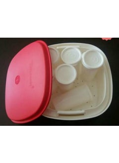 Tupperware Yogurt Maker 6 Cups + 6 Spoons Enjoy Making Yogurt  - Image 5