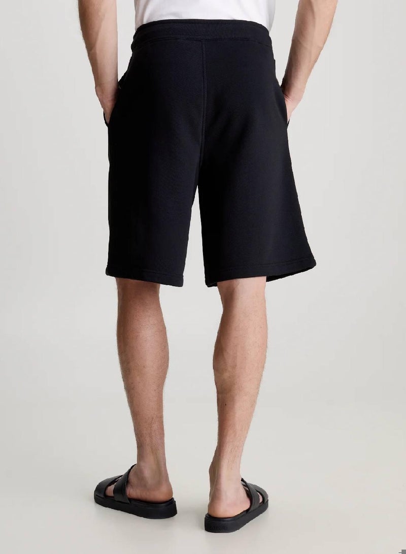 CALVIN KLEIN Cotton Modal Jogger Shorts - Image 2