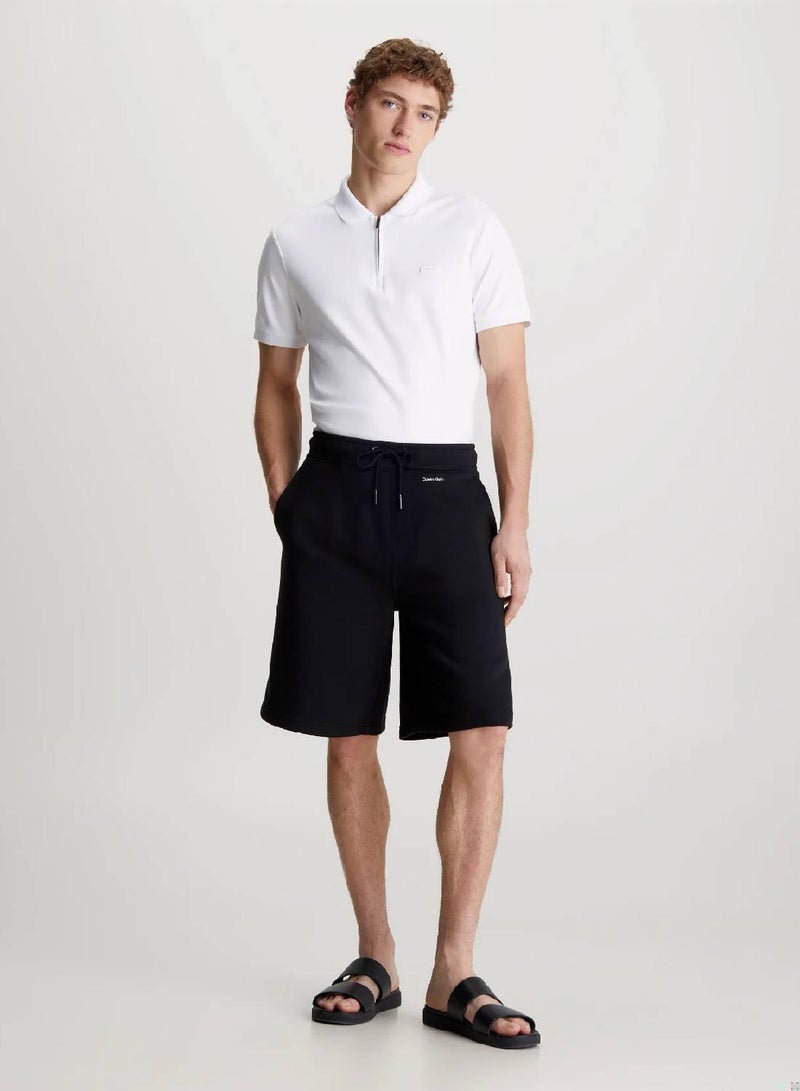 CALVIN KLEIN Cotton Modal Jogger Shorts - Image 4