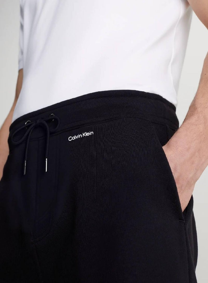 CALVIN KLEIN Cotton Modal Jogger Shorts - Image 3