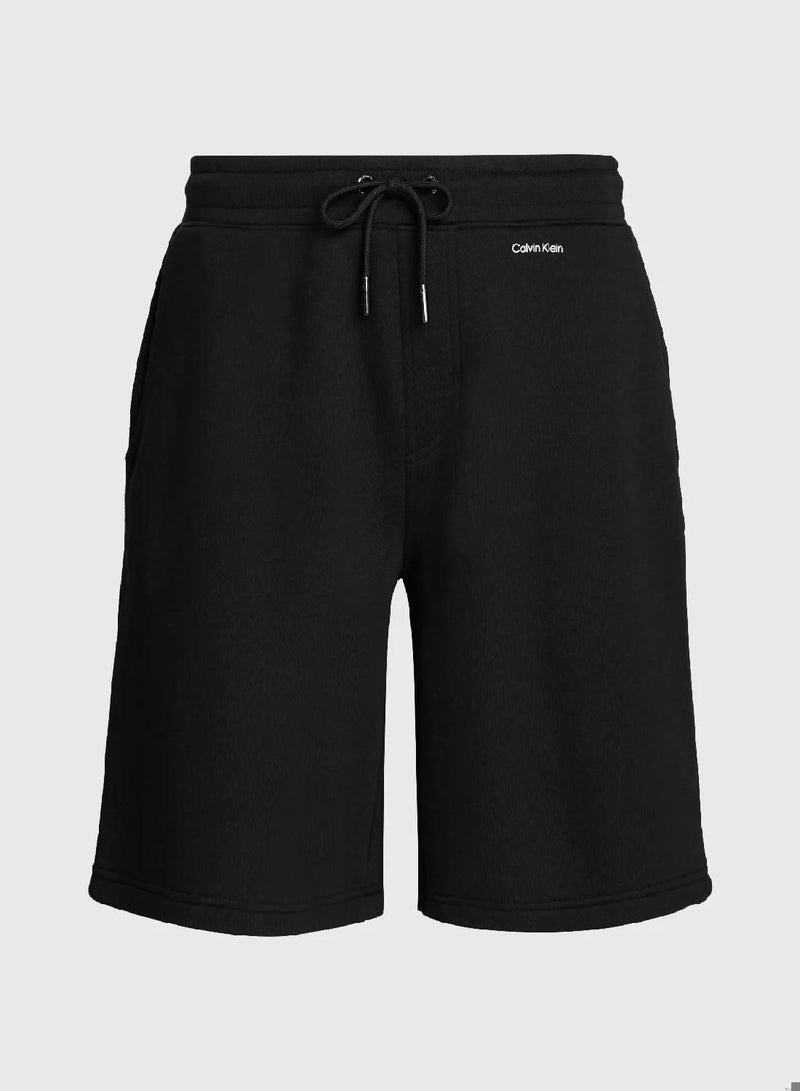 CALVIN KLEIN Cotton Modal Jogger Shorts - Image 5