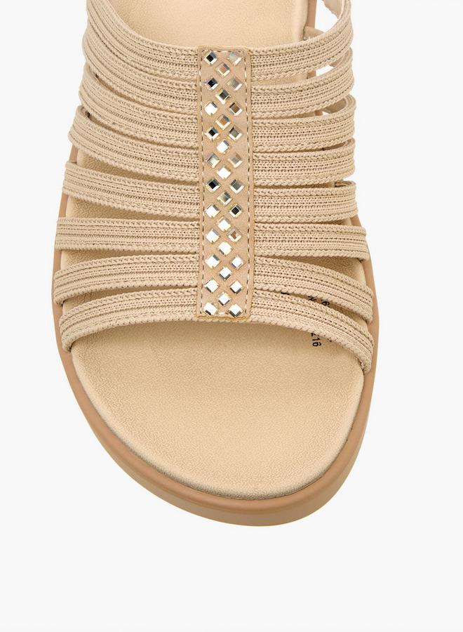 Le Confort Women Textured Flyknit Wedge Heel Sandals - Image 4