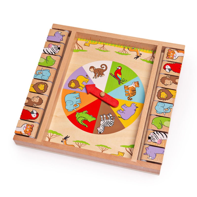 BIGJIGS Animal Shut The Box Bj698