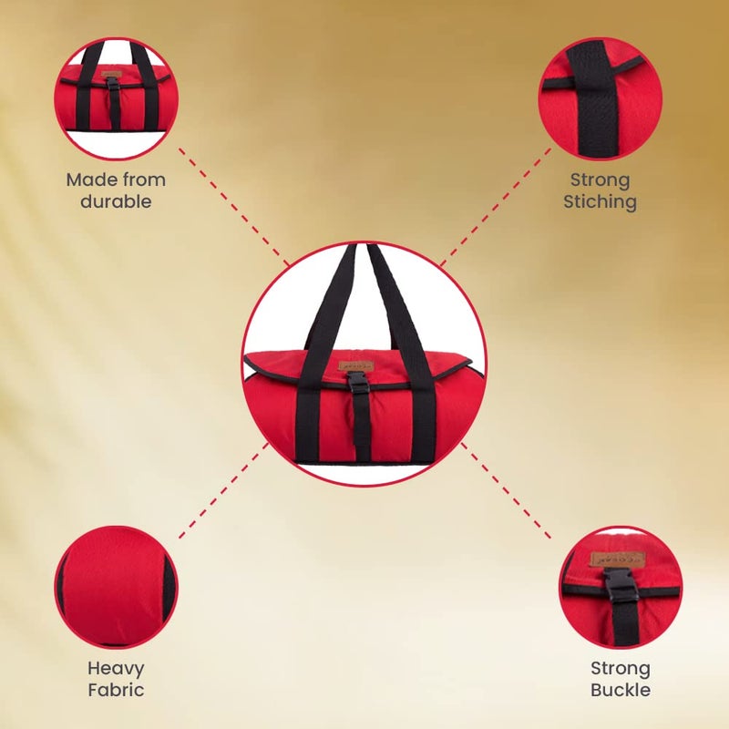 ECOSAC Polyester Istri Bag|Ironed Clothes Organizer|Ironed Clothes|Water-Repellent And Washable|Foldable|Ideal For Travelling,Storage And Wardrobe Organizer|Travel-Friend Bag|Multicolor - Image 4
