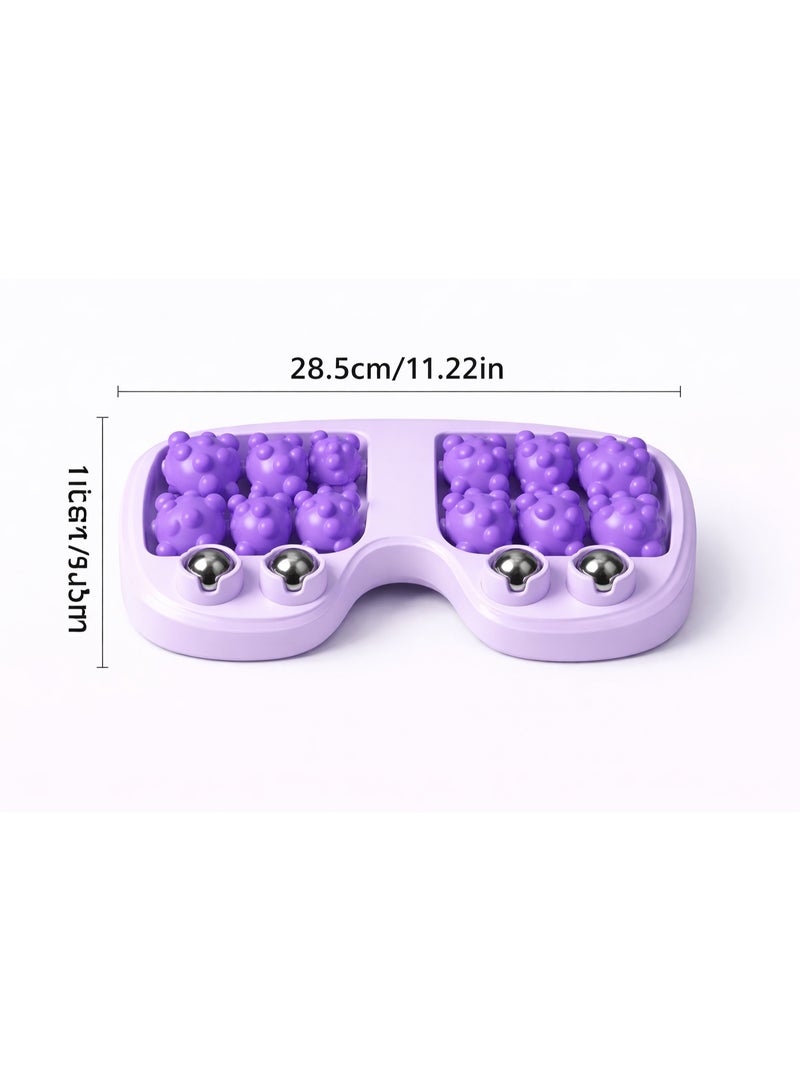 No Label Foot Massage Roller with Ball Massagers – Relaxing Foot Massager for Plantar Fasciitis, Circulation & Muscle Relief - Image 2