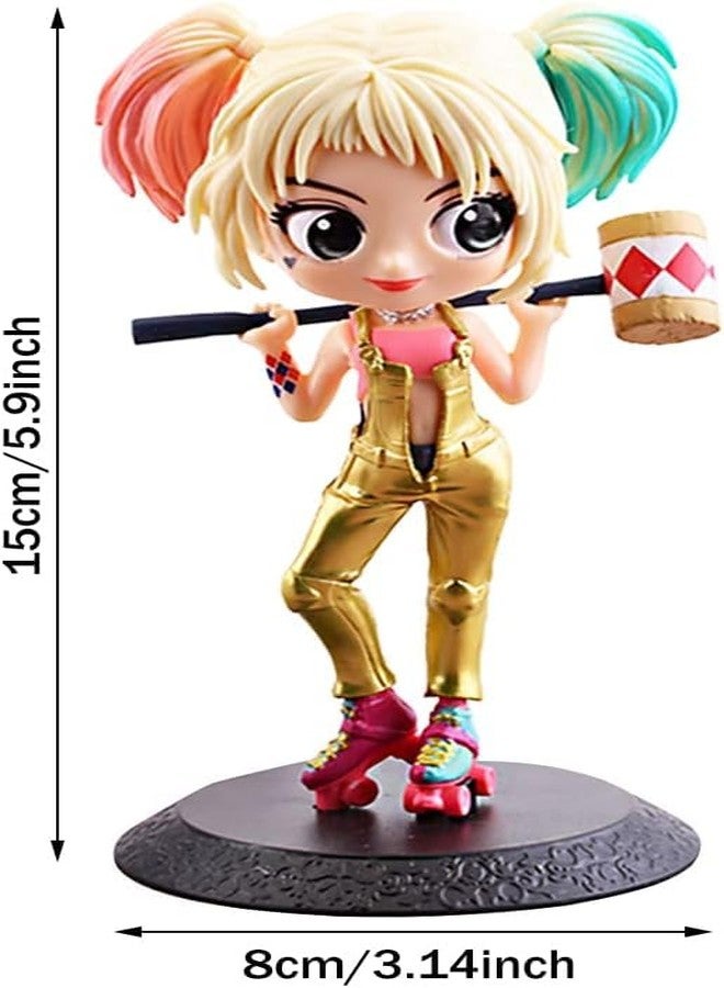 FowWelt Action Figure Miniature Collectibles Figure Special Edition for Car Dashboard, Decoration, Cake, Office Desk & Study Table - Harley D - Image 3