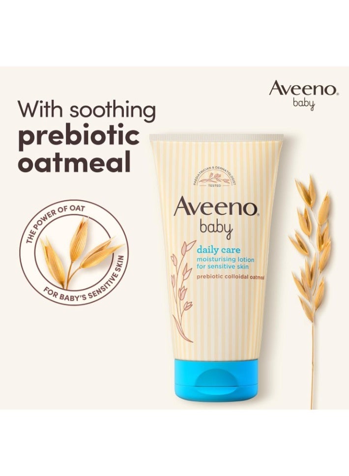 Aveeno Baby Daily Care Moisturising Lotion (1x 150ml), Clinically Proven to Hydrate and Restore Baby’s Natural Skin Barrier for Up to 24 Hours, Gentle and Nourishing Formula - Image 3