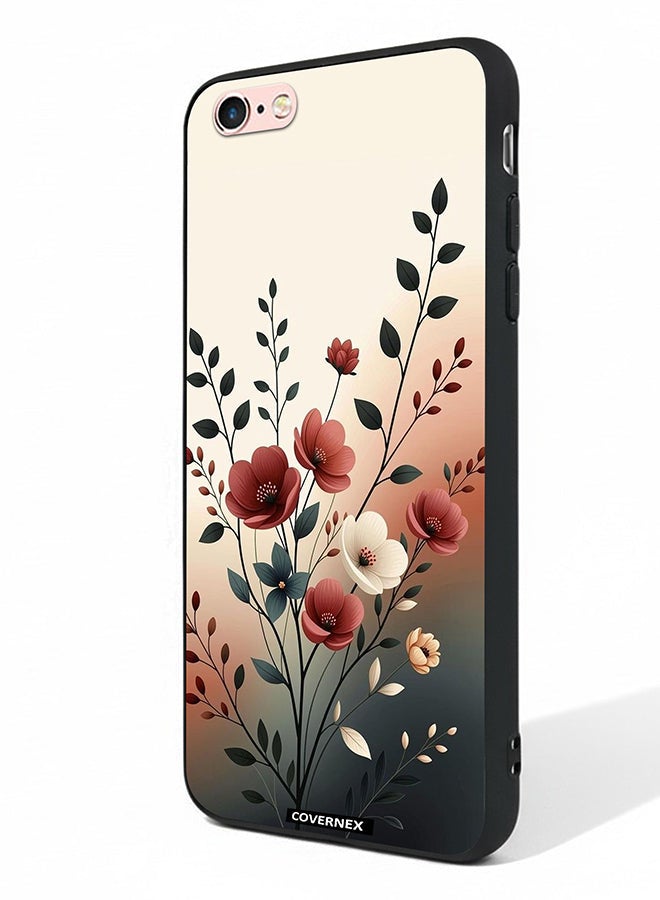 Covernex Apple iPhone 6 Protective Case Cover Printed Featuring Elegant Soft Pastel Florals - Image 1