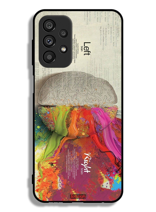 Tolwak Samsung Galaxy A23 5G Protective Case Cover Abstract Brain Science Artwork - Image 1