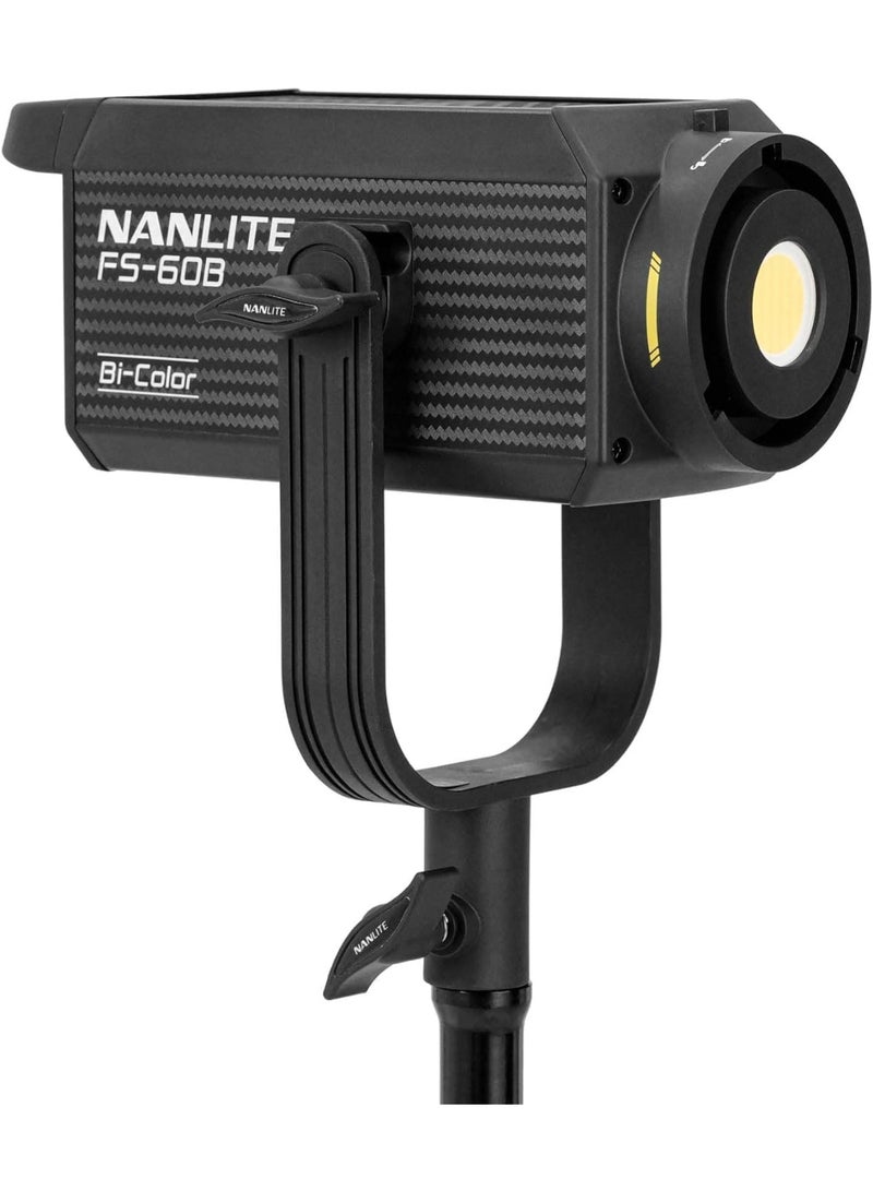NANLITE FS-60B Bi-Color LED Spot Light 70W with 2700K-6500K Color Temperature and Bowens Mount Adapter - Image 4